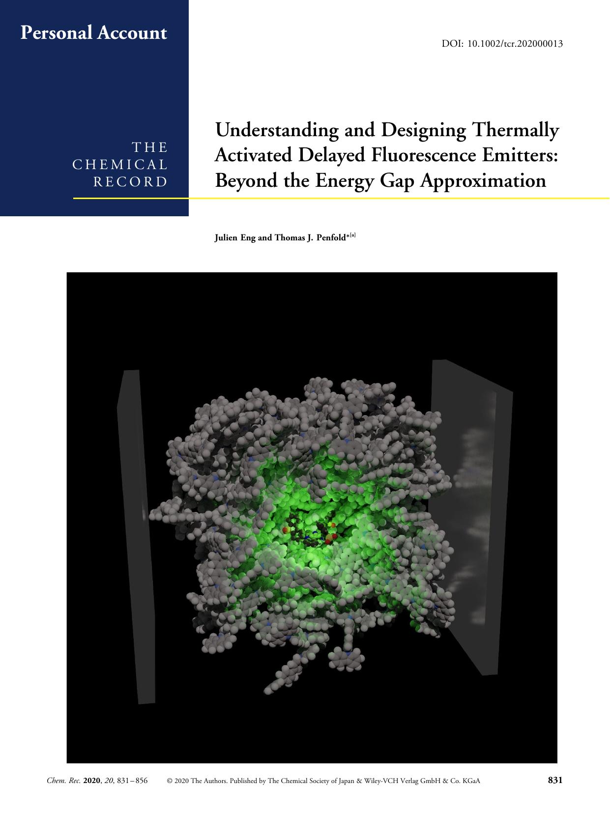 Understanding and Designing Thermally Activated Delayed Fluorescence Emitters: Beyond the Energy Gap Approximation by Unknown
