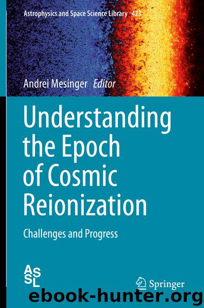 Understanding the Epoch of Cosmic Reionization by Andrei Mesinger