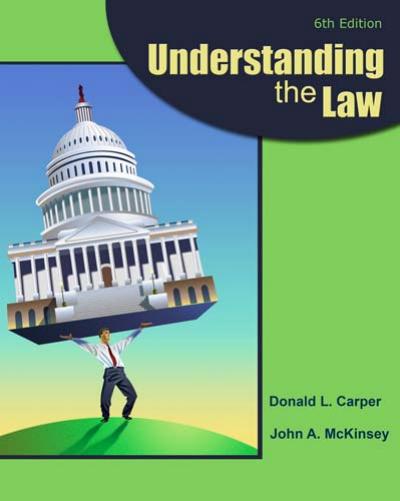 Understanding the Law by Donald L. Carper John A. McKinsey