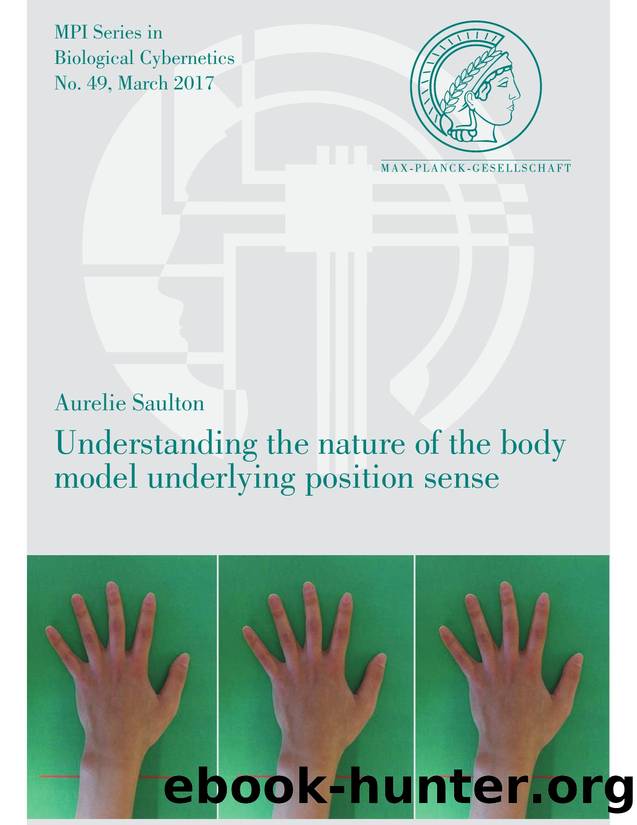 Understanding the Nature of the Body Model Underlying Position Sense by Aurelie Saulton
