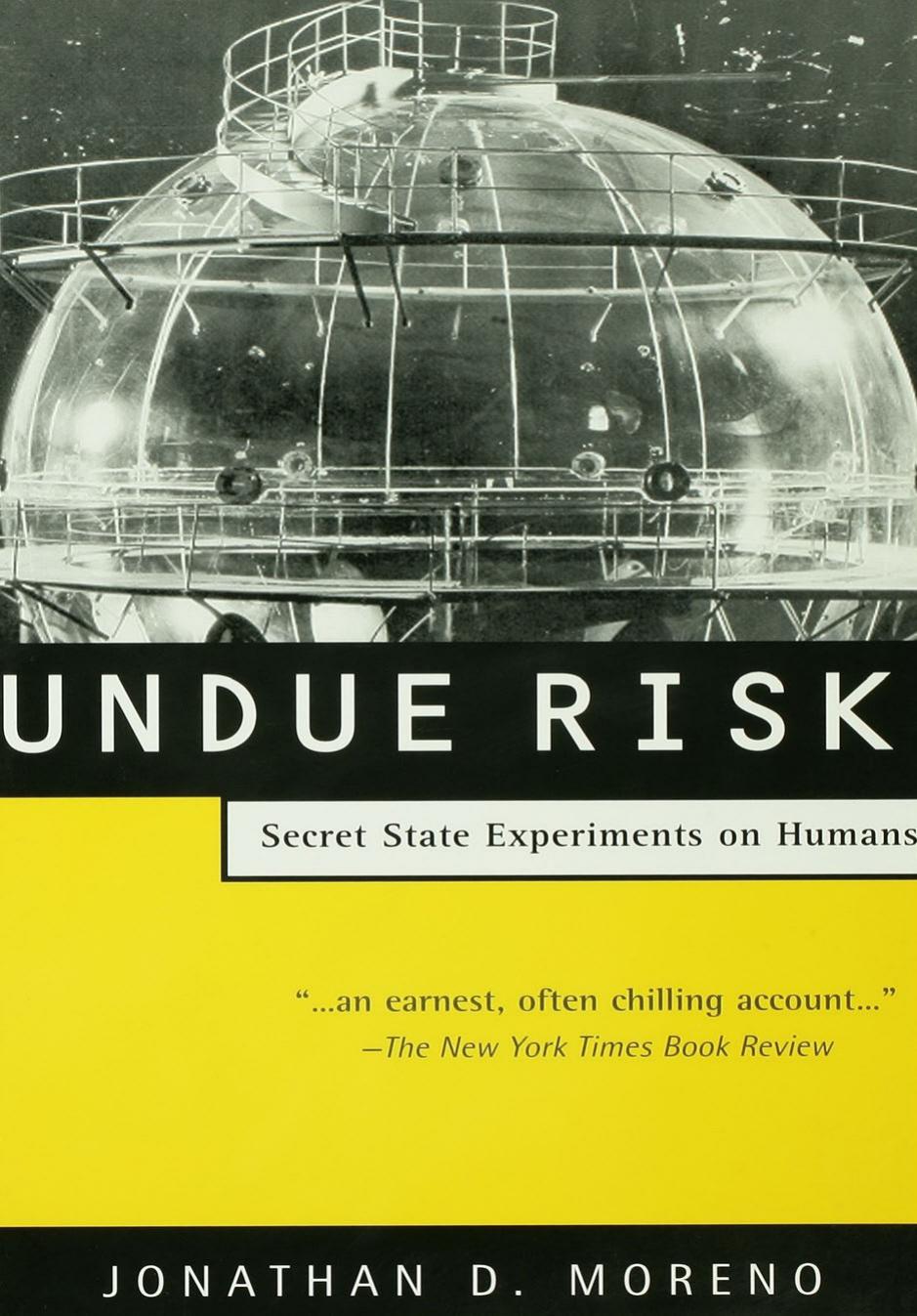 Undue Risk by Moreno Jonathan D.;