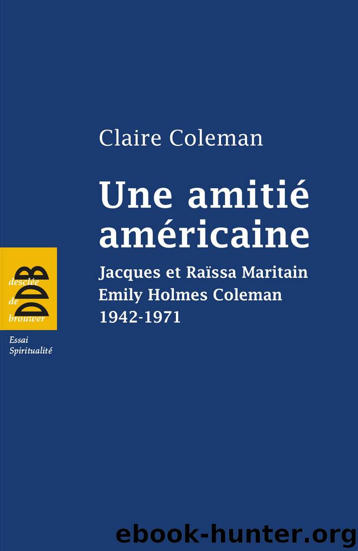 Une amitié américaine by claire coleman