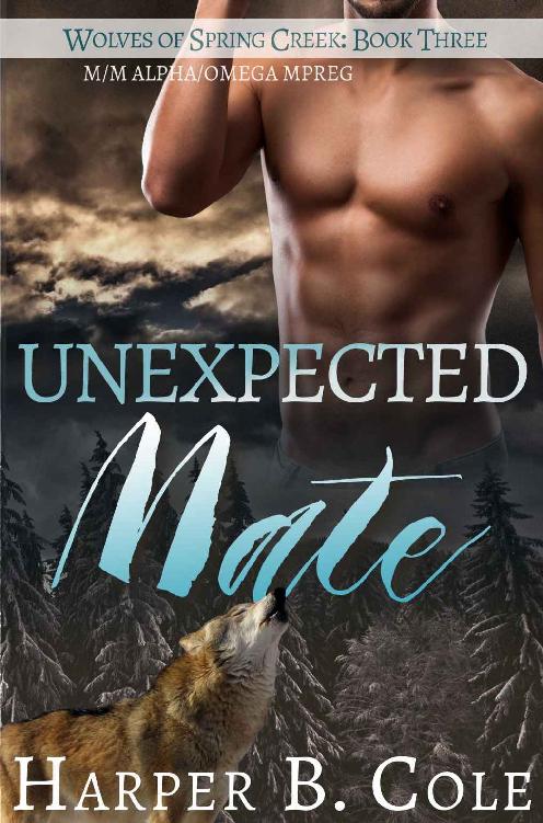 Unexpected Mate: M/M Alpha/Omega MPREG (The White Falls Wolves Book 3) by Harper B. Cole