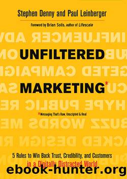 Unfiltered Marketing by Stephen Denny Paul Leinberger