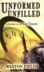 Unformed and Unfilled: A Critique of the Gap Theory by Weston Fields