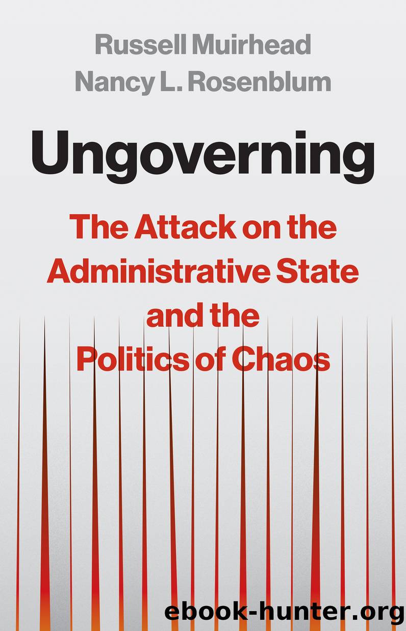 Ungoverning by Nancy L. Rosenblum