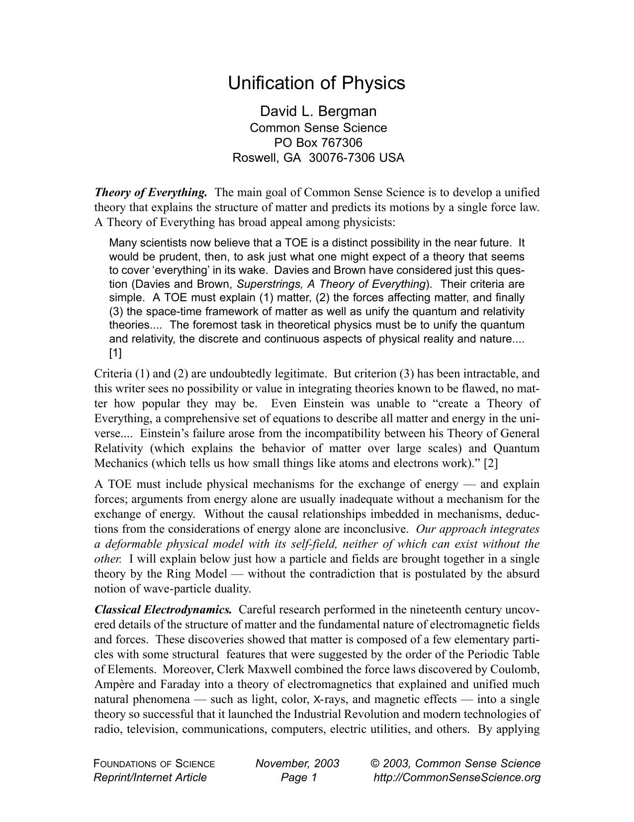 Unification of Physics.qxd by default