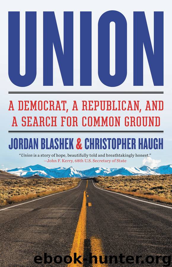 Union : A Democrat, a Republican, and a Search for Common Ground (9780316430289) by Blashek Jordan; Haugh Christopher