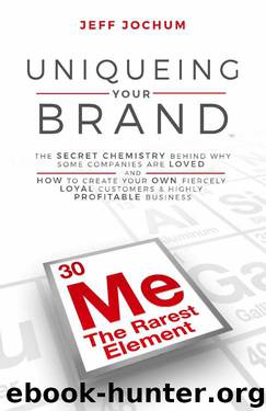 Uniqueing Your Brand: The Secret Chemistry behind Why Some Companies are Loved and How to Create Your Own Fiercely Loyal Customers and Highly Profitable Business by Jochum Jeff