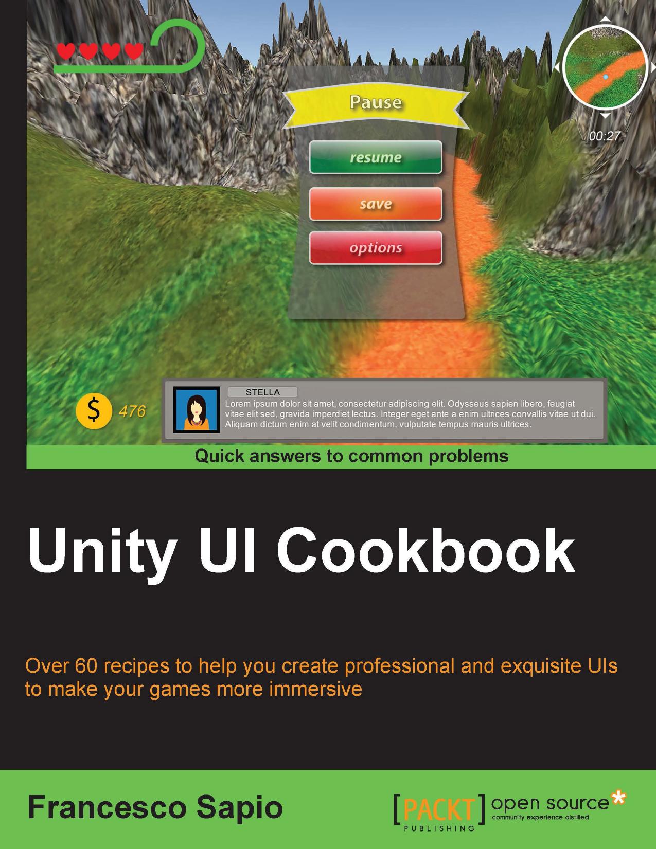 Unity UI Cookbook by Unknown