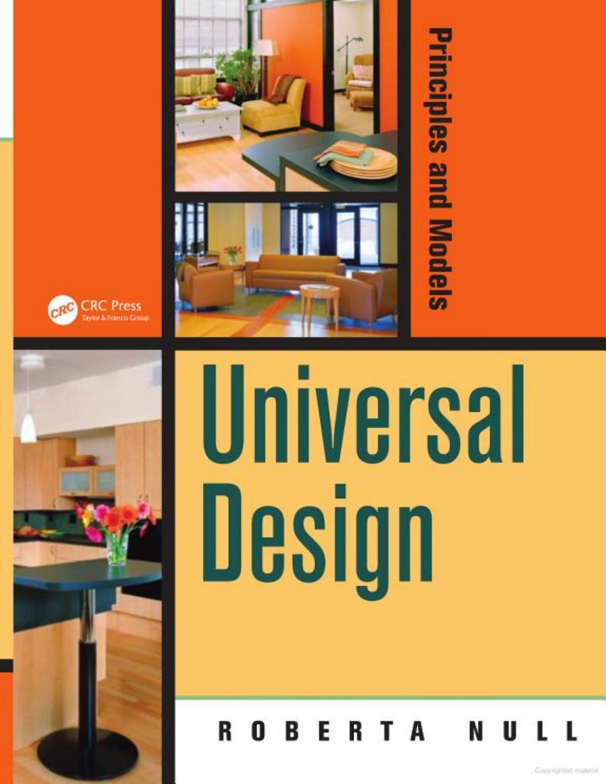 Universal Design, Principles and Models (2014) by Unknown