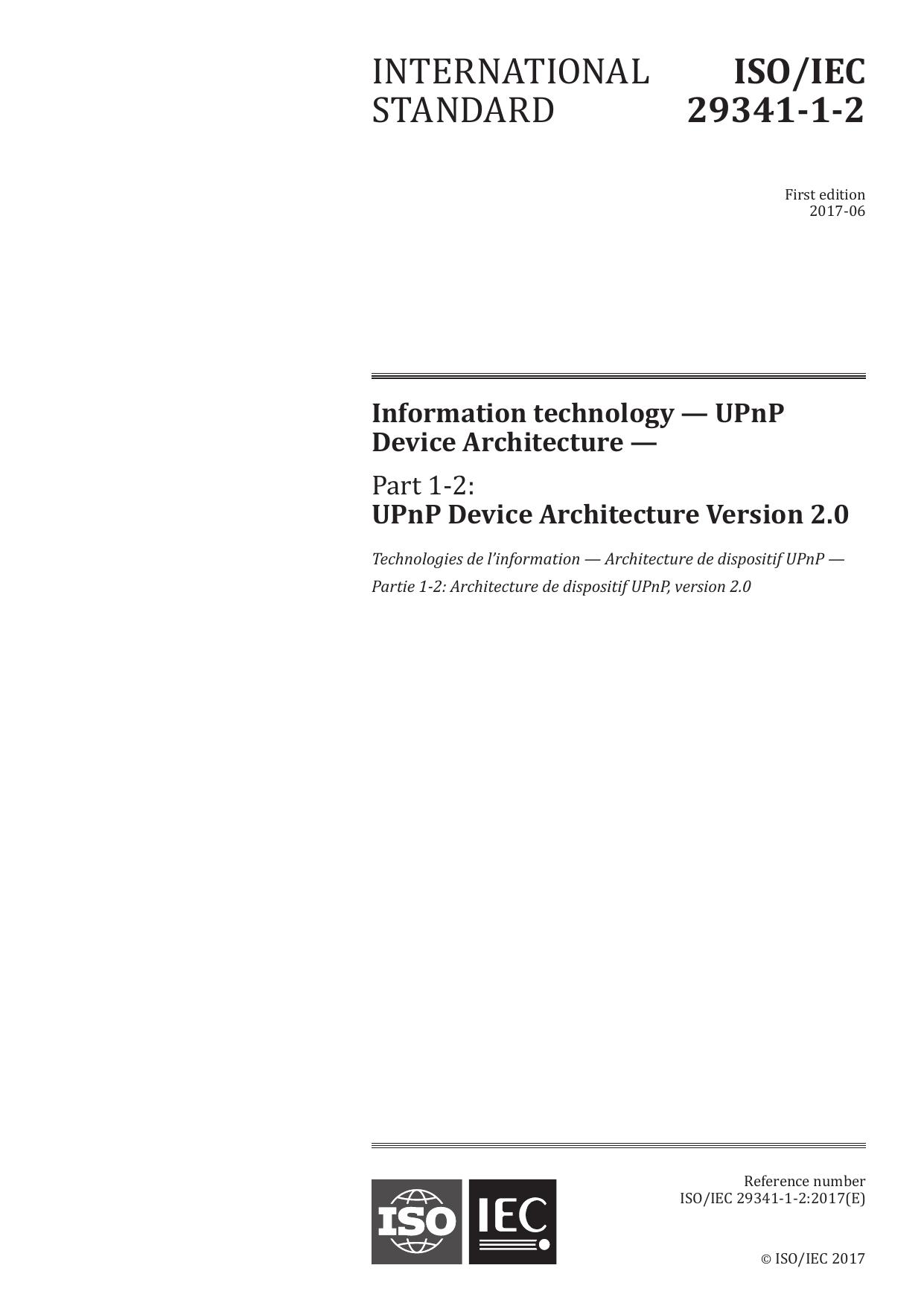 Universal Plug and Play Device Architecture by Eds. Maarten Bodlaender Geert Knapen Bruce Fairman