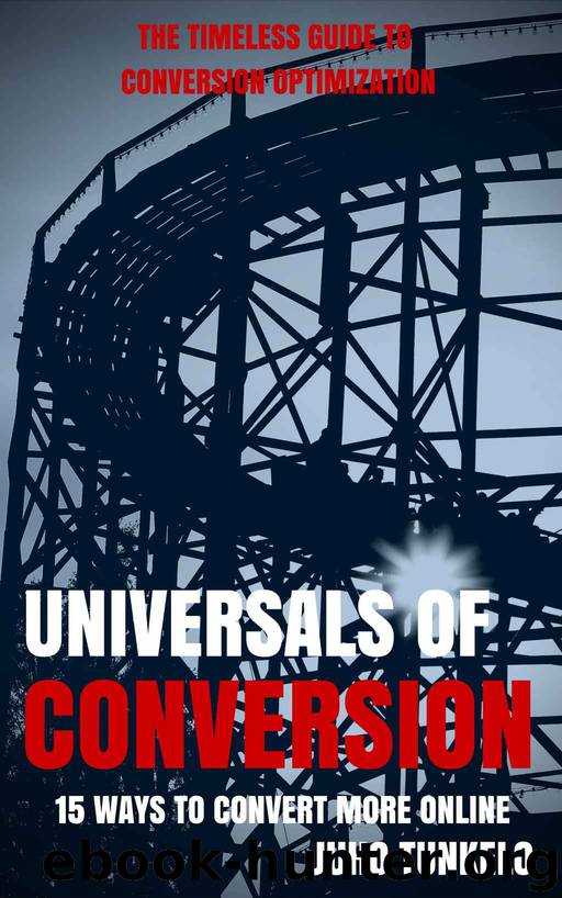Universals of Conversion by Tunkelo Juho