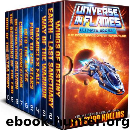 Universe in Flames – Ultimate 10 Book Box Set: An Epic Space Opera Adventure by Christian Kallias
