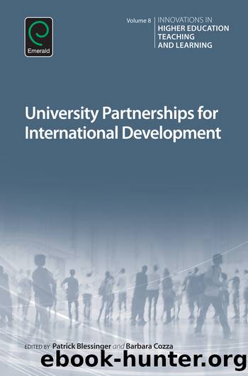 University Partnerships for International Development by Cozza Barbara;Blessinger Patrick;
