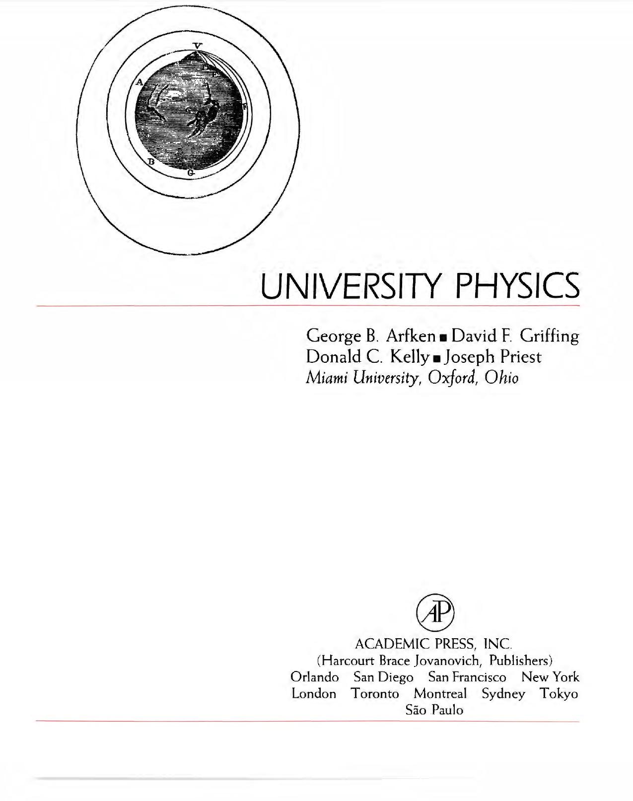 University Physics by George Arfken
