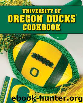 University of Oregon Ducks Cookbook by C. J. Gifford