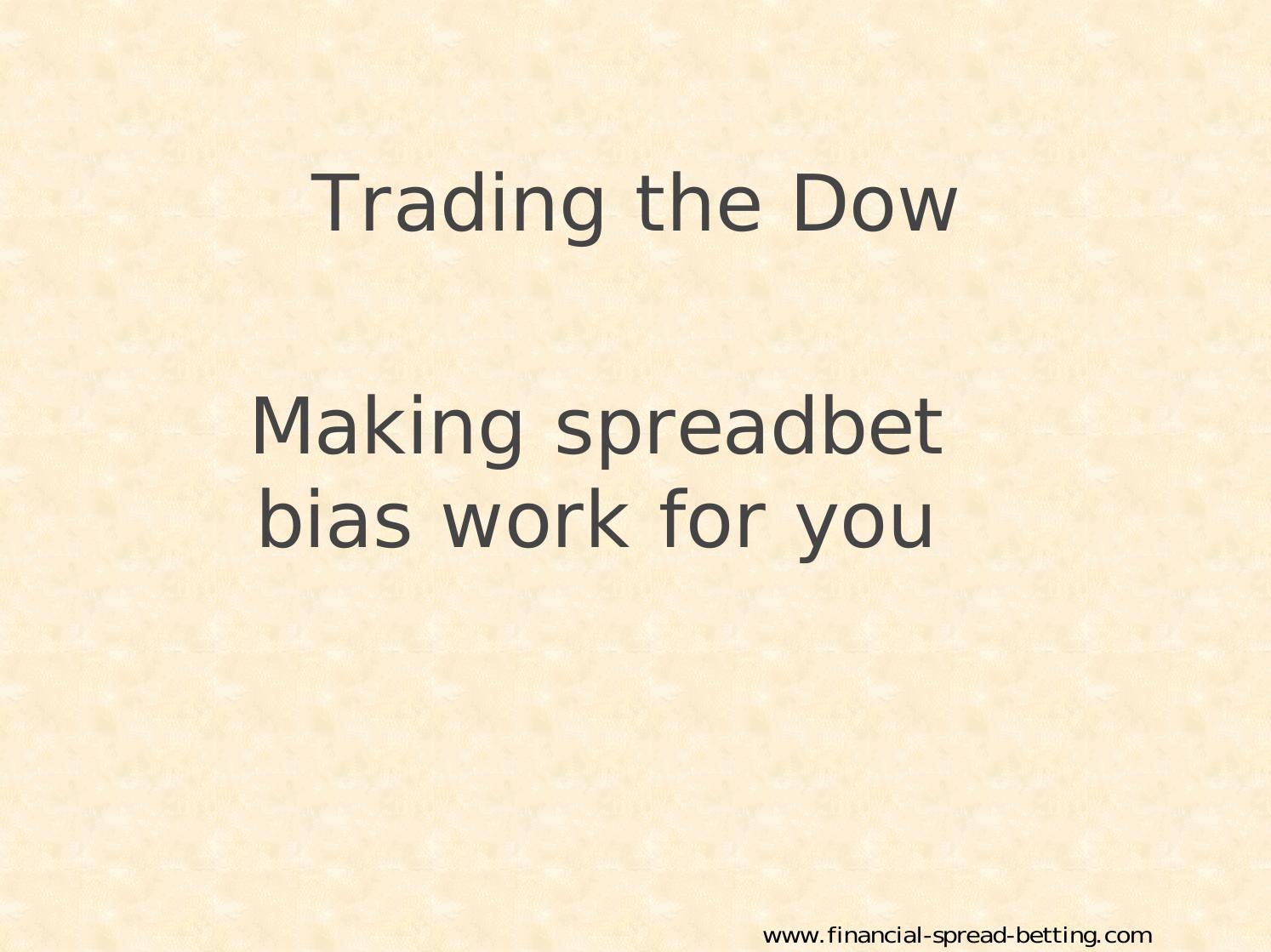 Unknown - Trading The Dow by Trading The Dow
