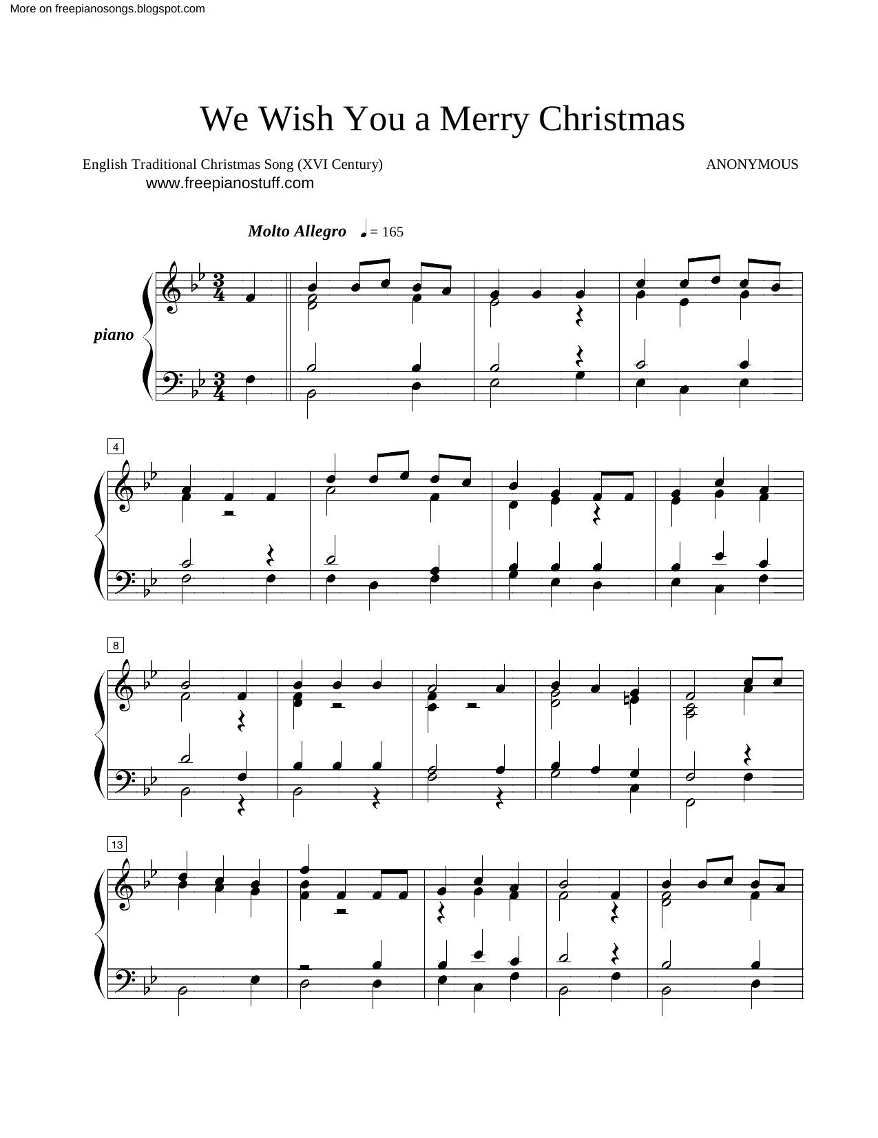 Unknown - We Wish You A Merry Christmas by We Wish You A Merry Christmas