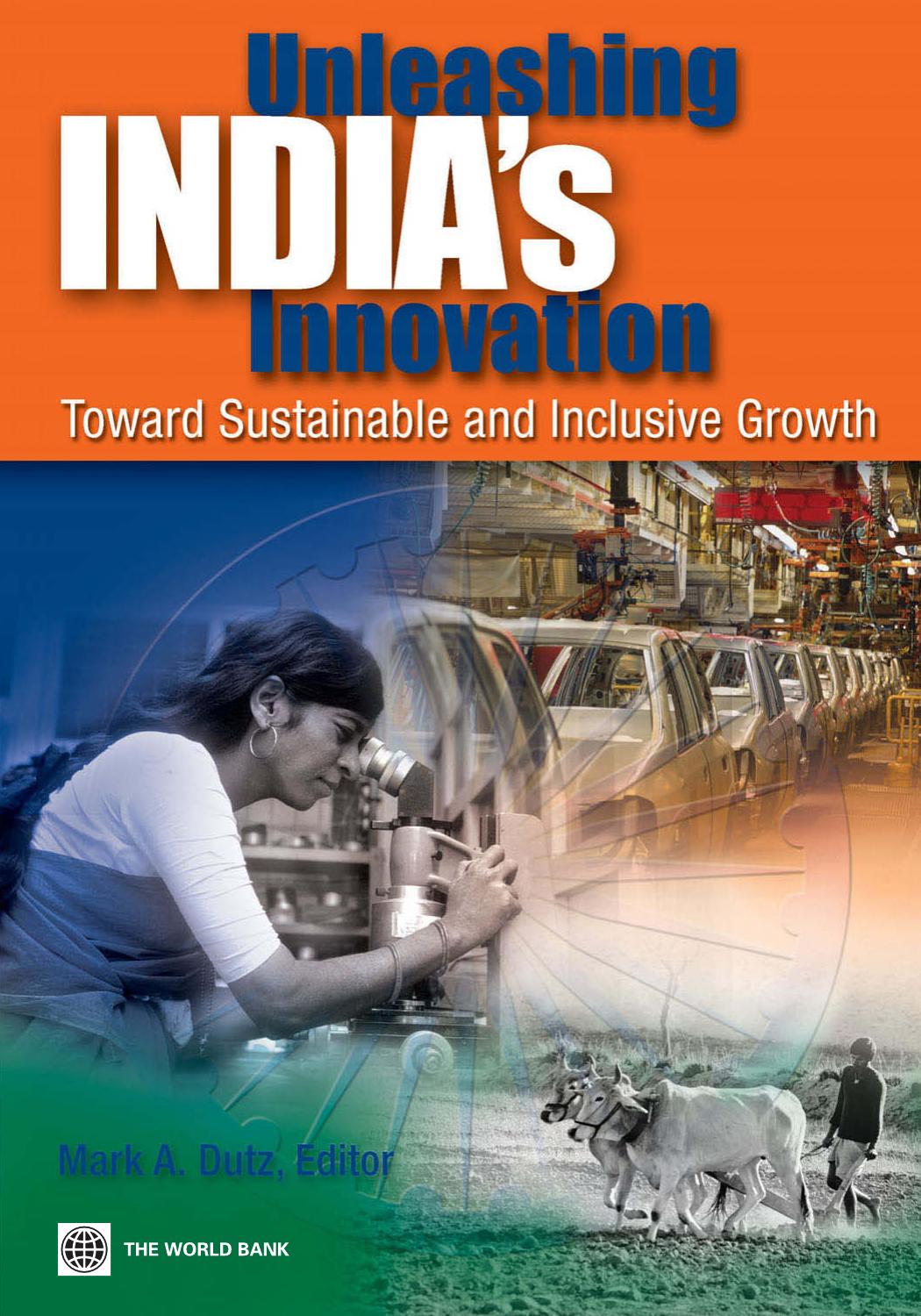 Unleashing India's Innovation: Toward Sustainable and Inclusive Growth by Mark Dutz