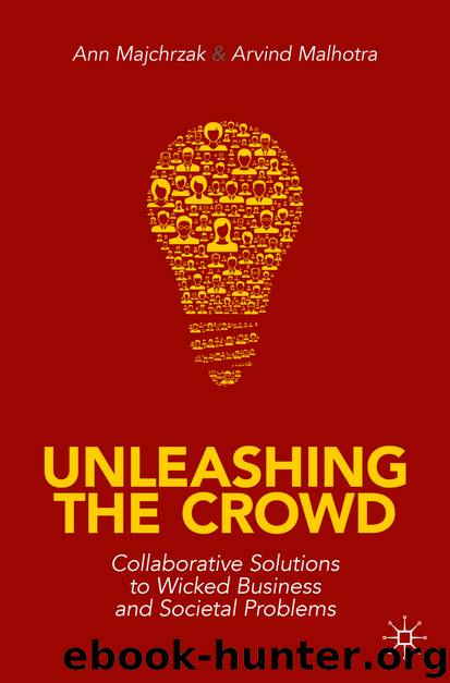 Unleashing the Crowd by Ann Majchrzak & Arvind Malhotra