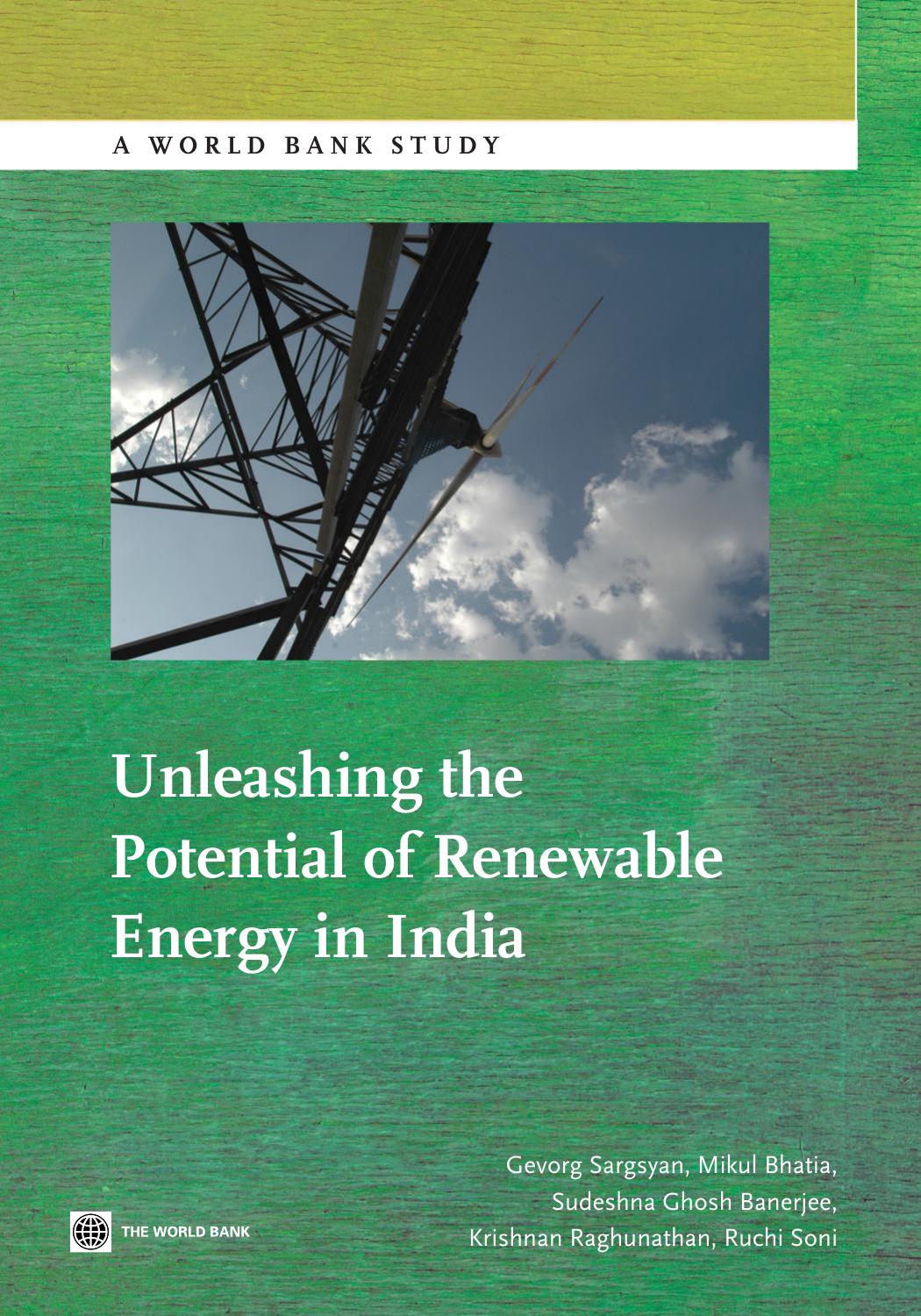 Unleashing the Potential of Renewable Energy in India by Unknow
