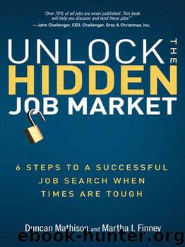 Unlock the Hidden Job Market: 6 Steps to a Successful Job Search When Times Are Tough by Finney Martha I. & Mathison Duncan
