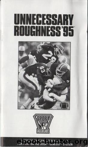 Unnecessary Roughness 95 (U) [!]-manual by Unknown