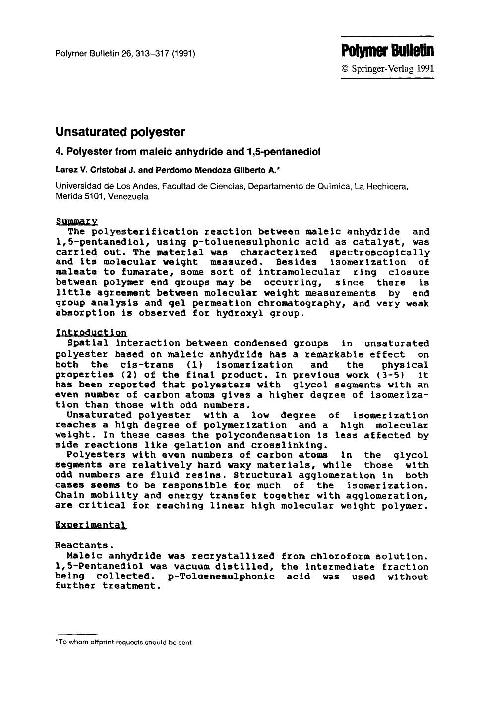Unsaturated polyester by Unknown