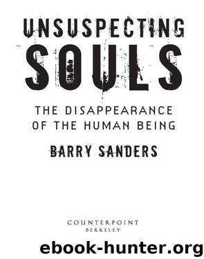 Unsuspecting Souls by Barry Sanders