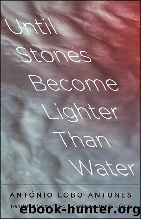 Until Stones Become Lighter Than Water by Antunes António Lobo