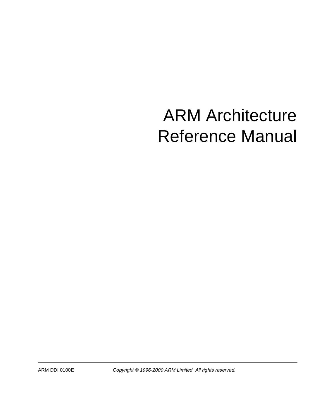 Untitled Document by ARM Architecture Reference Manual(2000)(Second Edition)(816)