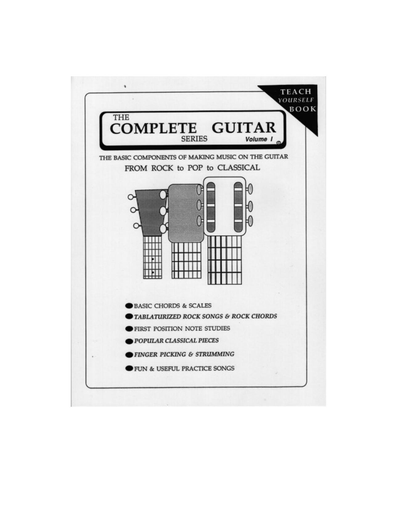 Untitled Document by Music Theory Workbook for Guitar Volume One-muse eek publishing (1997)