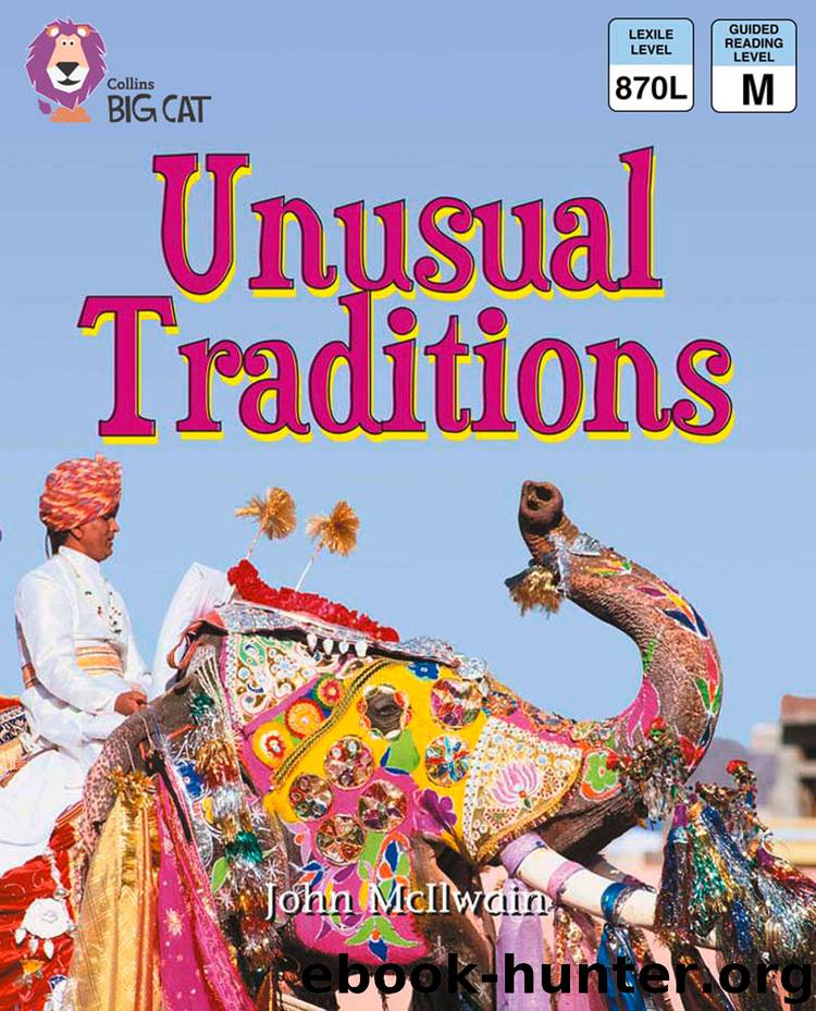 Unusual Traditions: Band 08Purple (Collins Big Cat) by John McIlwain