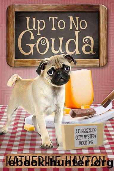 Up To No Gouda (A Cheese Shop Cozy Mystery Book 1) by Katherine Hayton