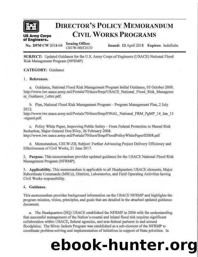 Updated Guidance for NFRMP by Unknown