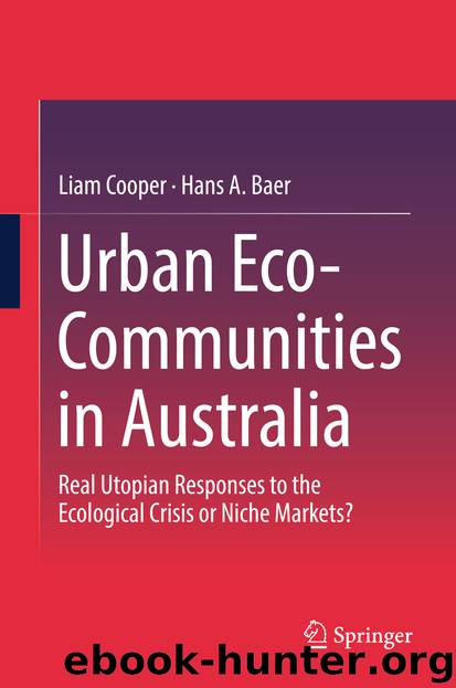 Urban Eco-Communities in Australia by Liam Cooper & Hans A. Baer