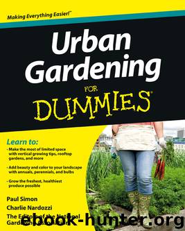 Urban Gardening For Dummies by Paul Simon