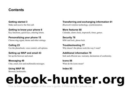 User Guide T68i, R2A American English by Unknown