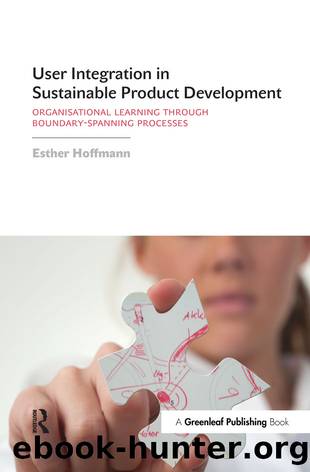 User Integration in Sustainable Product Development by Hoffmann Esther;