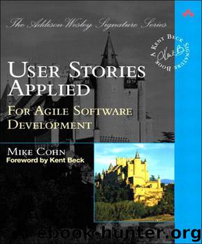 User Stories Applied: for Agile Software Development (Ryan Milvenan's Library) by Mike Cohn