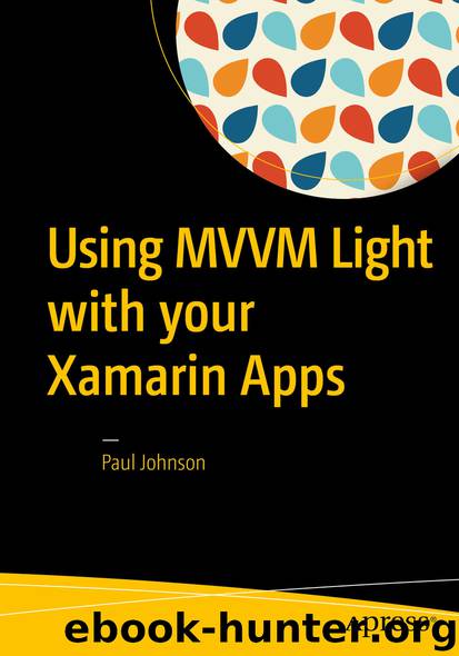 Using MVVM Light with your Xamarin Apps by Paul Johnson