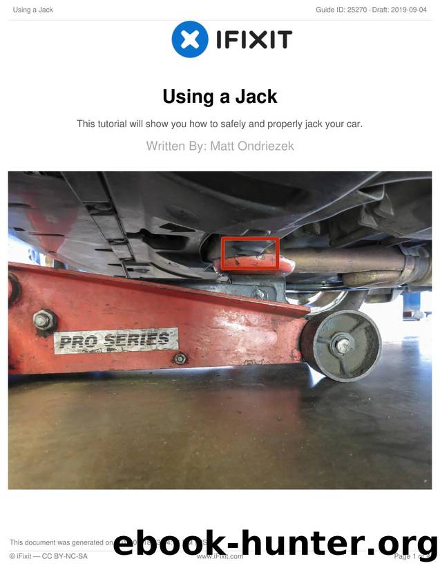 Using a Jack by Unknown