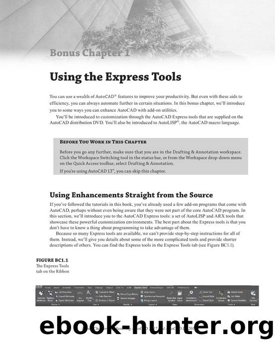 Using the Express Tools by Unknown