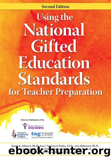 Using the National Gifted Education Standards for Teacher Preparation by Susan Johnsen