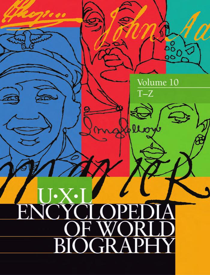 Uxl Encyclopedia Of World Biography Edition 1 by Unknown