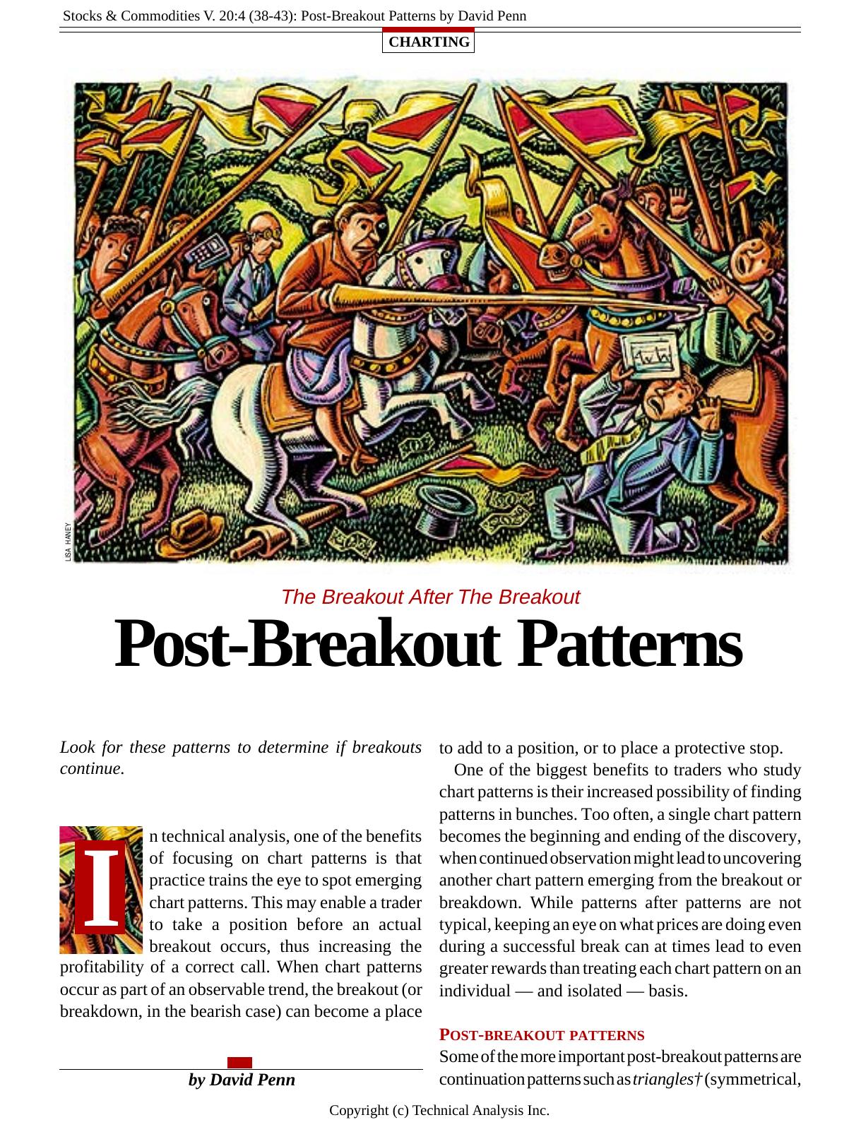 V. 20:4 (38-43): Post-Breakout Patterns by David Penn by David Penn