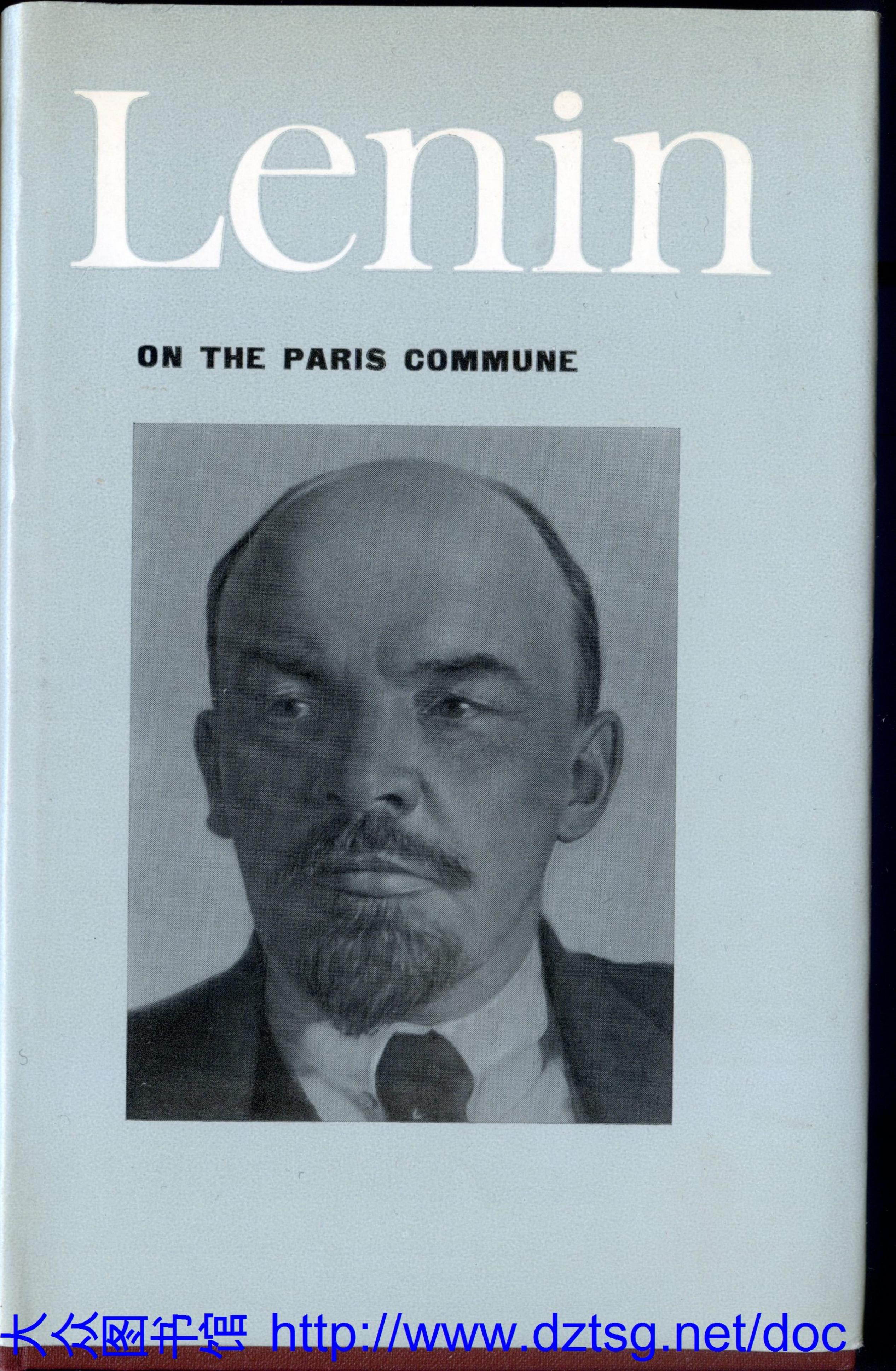 V.I. Lenin on the Paris Commune by V.I. Lenin