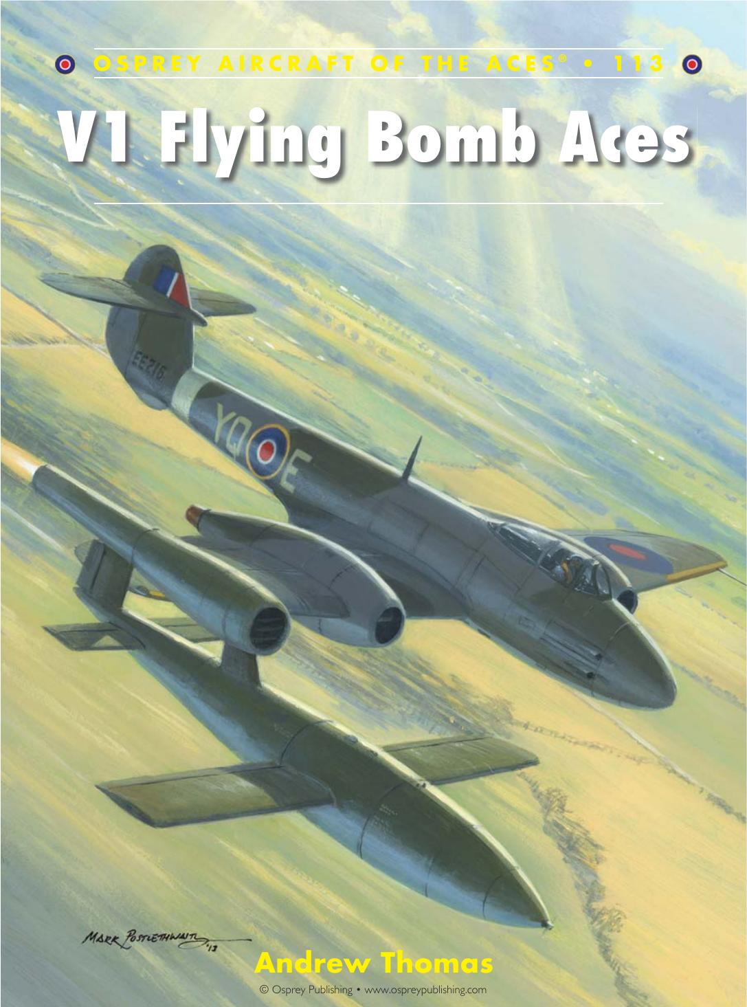 V1 Flying Bomb Aces by Andrew Thomas Chris Davey
