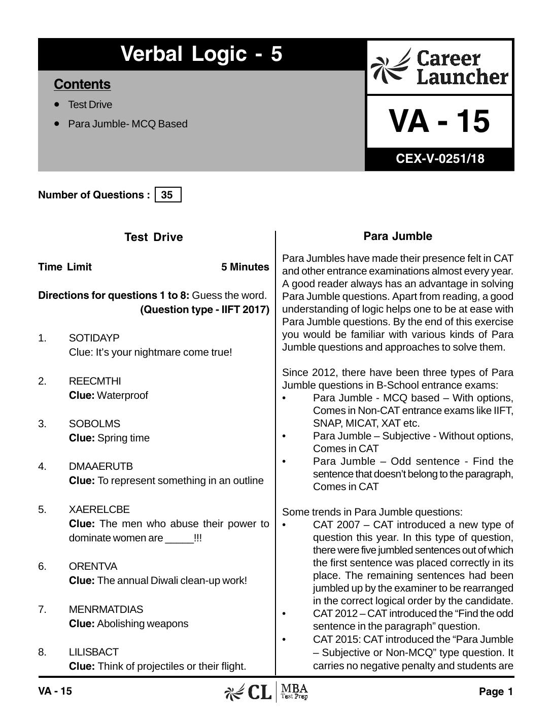 VA-15 VL 5 with Solutions by pdf
